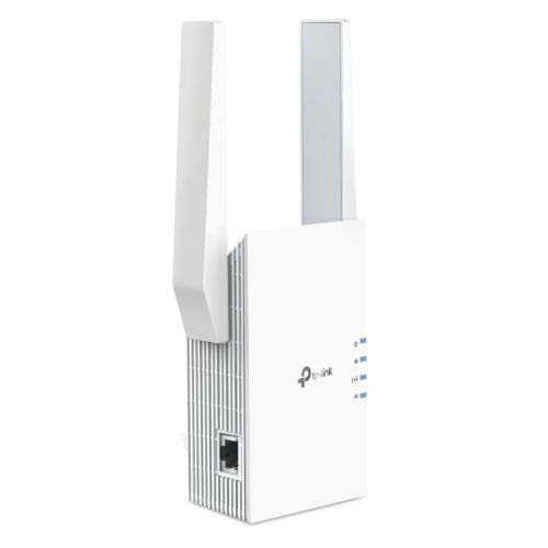 TP-LINK (RE705X) AX3000 Dual Band Mesh Wall-Plug Wi-Fi 6 Range Extender, External Antennas, EasyMesh Compatible, AP Mode, App Control TP-LINK (RE705X) AX3000 Dual Band Mesh Wall-Plug Wi-Fi 6 Range Extender, External Antennas, EasyMesh Compatible, AP Mode, App Control